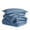 Soft Lightweight Goose Down Alternative Comforter Bedding Set with Wrinkle Resistant Breathable